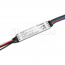 Контроллер SMART-K46-RGB-PUSH-SUF (12-24V, 3x1A, 2.4G) (ARL, Пластик)