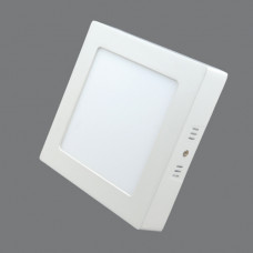 702SQ-12W-6000K Светильник накладной,квадратный,LED,12W